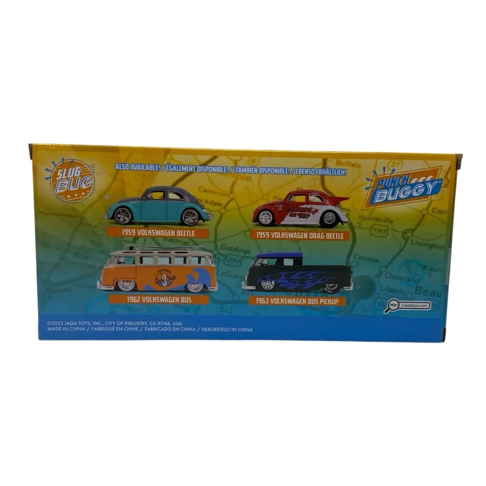1959 Volkswagen Drag Beetle Cherry on Top Red and White Punch Buggy Series 1/24‎
